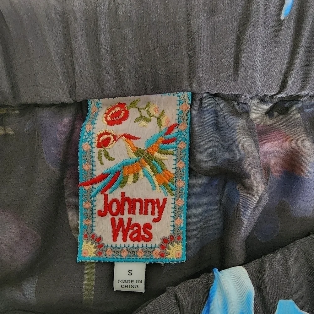 Johnny Was Aruba Ophelia Floral Skirt Size S